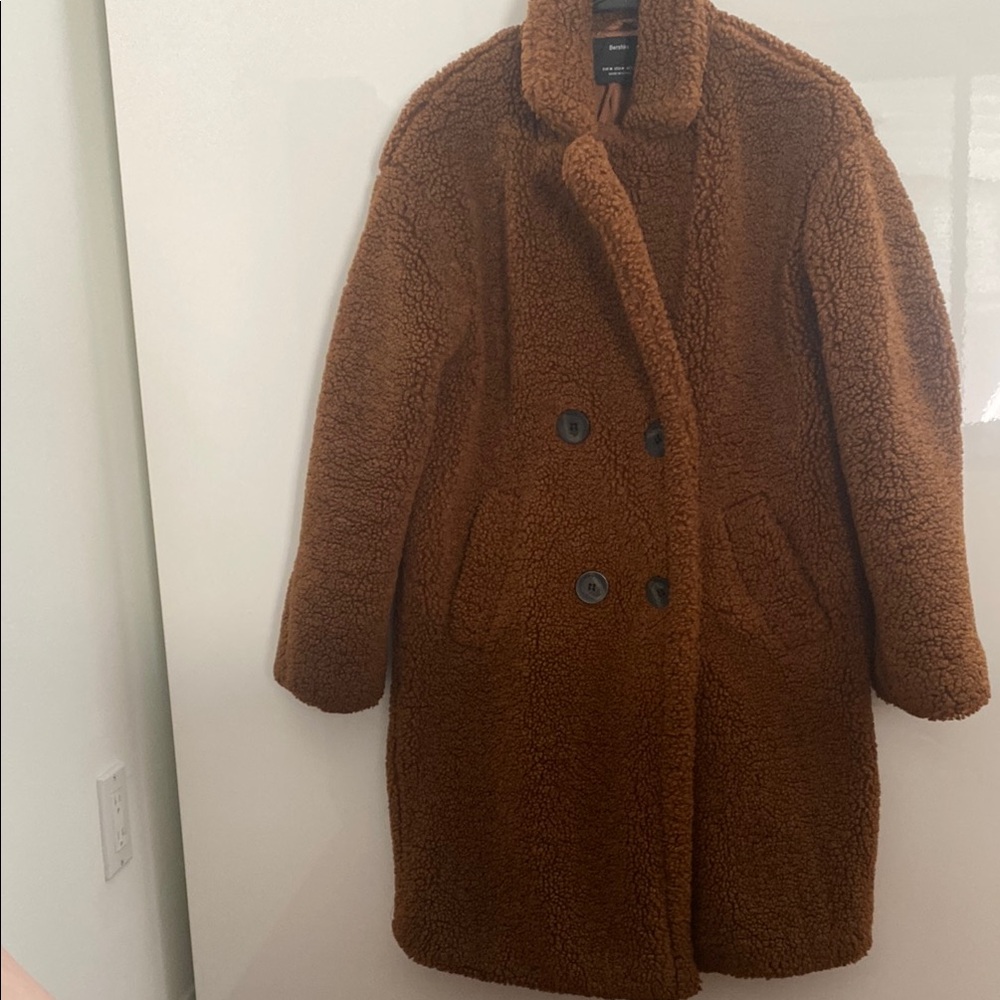Women's Brown Teddy Coat